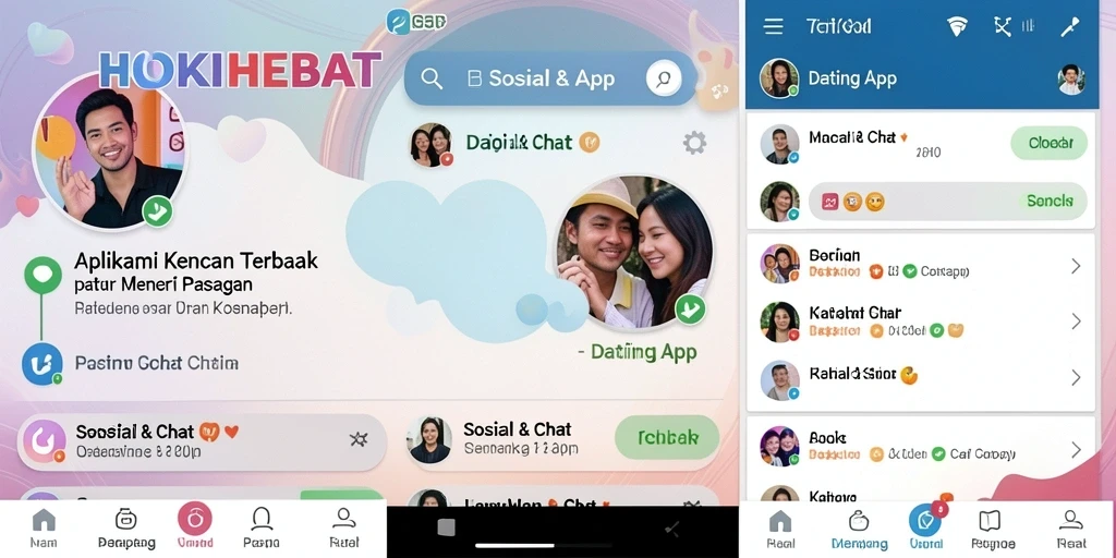 Tampilan antarmuka HOKIHEBAT yang menarik dan user-friendly.