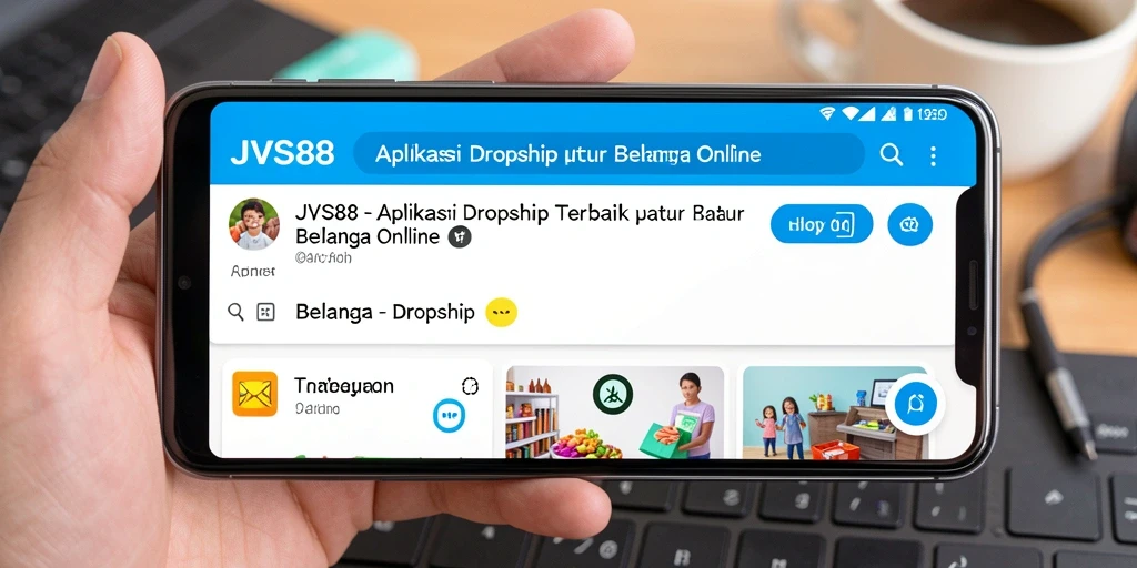 Antarmuka menarik JVS88 untuk pengalaman dropship yang optimal.